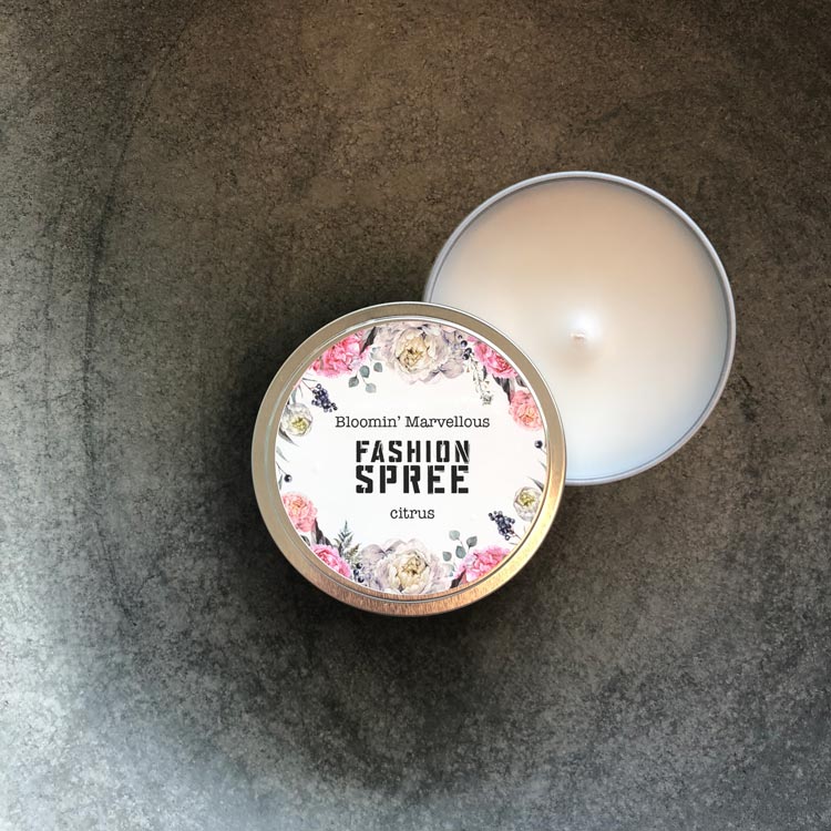 Soy Candle Promotional Tin - Product Activation - Custom Favours